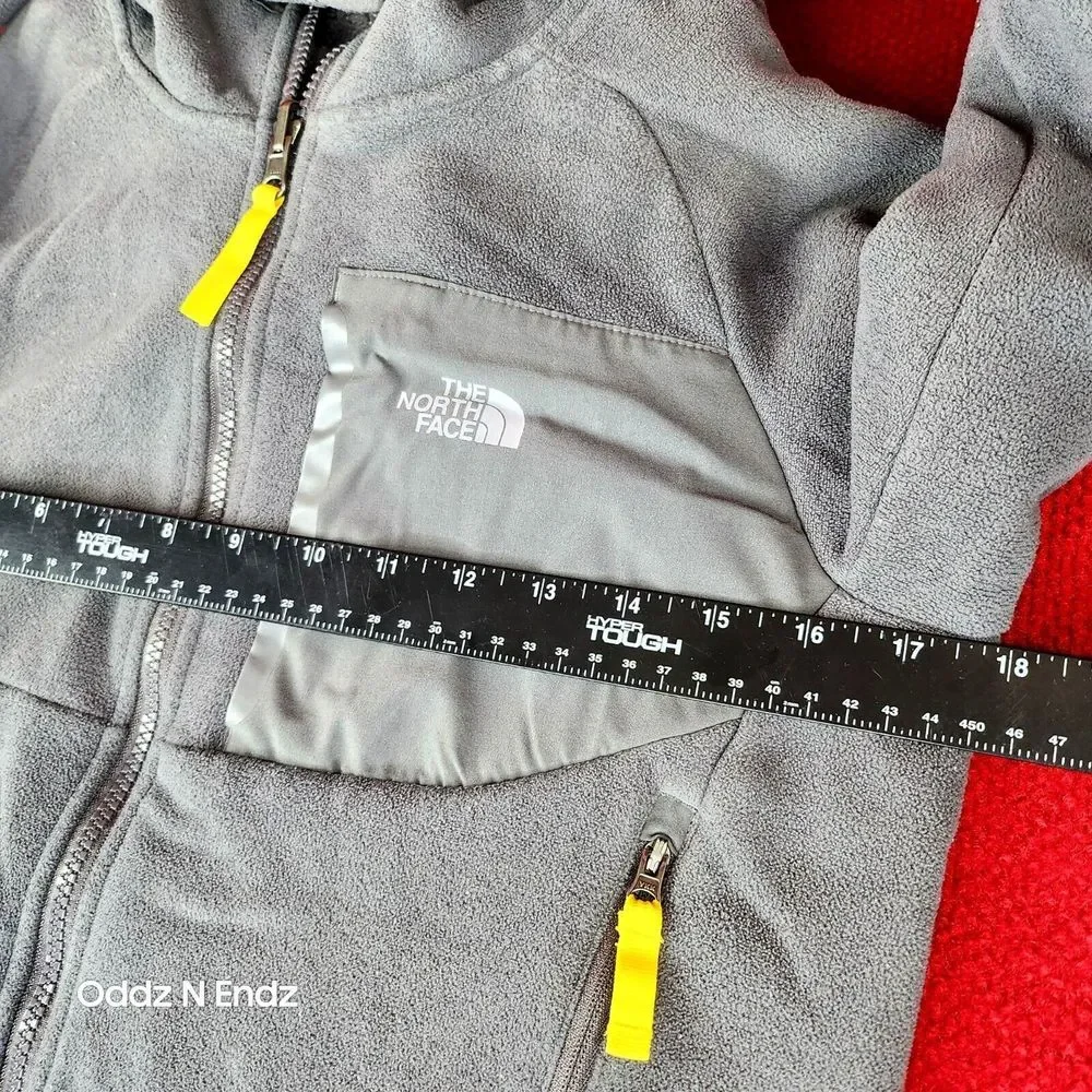 The North Face Boys Grey Fleece Hooded Jacket M‎ (10/12)